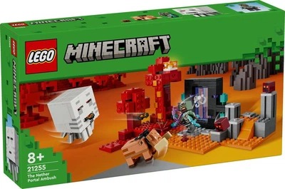 Конструктор Lego Minecraft Засада на портале в Нижний Мир 21255