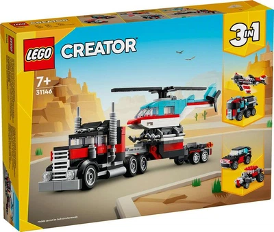 Конструктор Lego Creator Бортовой грузовик с вертолетом 31146