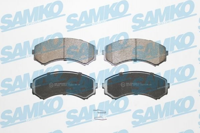 Тормозные колодки SAMKO 5SP569 Mitsubishi Pajero, Grandis MZ690177, MZ690340, MN116445