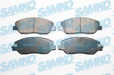 Тормозные колодки SAMKO 5SP1382 Hyundai Santa Fe; SsangYong Korando 581012BA00, 581013MA20, 581012WA90