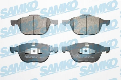 Тормозные колодки SAMKO 5SP1190 Mazda 5, 3; Ford Focus, C-Max, Kuga, Ecosport; Volvo S40, V40, V50, C30, C70 CV6Z2001A, 5181461, 8V412K021AA