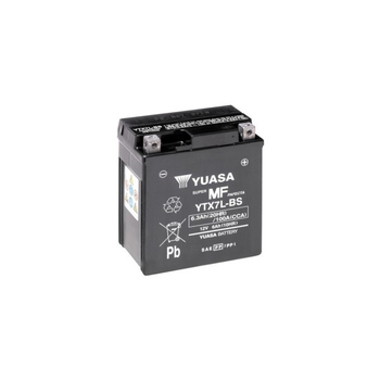 Мотоакумулятор Yuasa 12V 6Ah MF VRLA Battery AGM (YTX7L-BS)