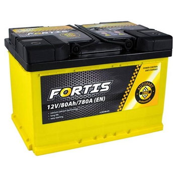 Акумулятор автомобільний FORTIS 80 Ah/12V Euro (FRT80-00)