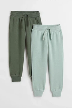 Спортивные штаны бирюзовые и зеленые H&M 116см (400094049)