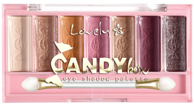 Палетка тіней для повік Lovely Candy Box Eyeshadow Palette 6 г (5901801640554)