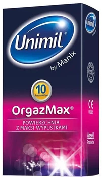 Презервативи Unimil Orgazmax з максі-точками 10 шт (5011831090806)