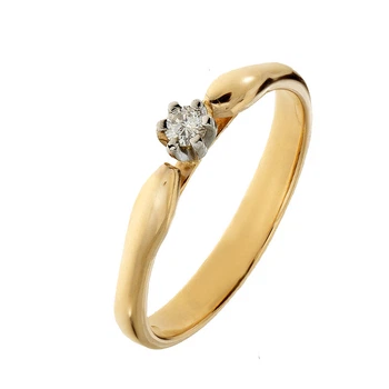 Кольцо Diamant К3382-д (505678) 17.5