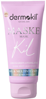 Maska do twarzy Dermokil Natural Skin Mask anti-blemish illuminating rozświetlająca 75 ml (8697916008828)