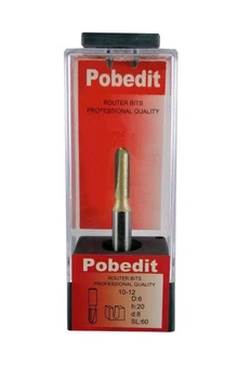 Фреза пазова галтельна POBEDIT 1012 D6 d8 L55 h20