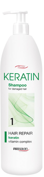 Szampon do włosów Chantal Prosalon Keratin Shampoo z keratyną 1000 g ( 5900249044047)