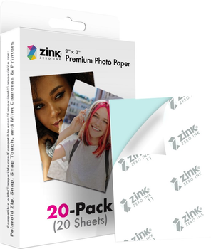 Картридж Polaroid Zink Media 2x3" 20 Pack (117397) (843812154352)