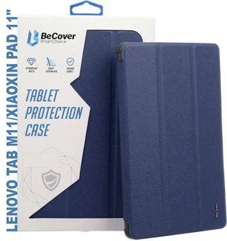Чехол для планшета BeCover Smart Case для Lenovo Tab M11 (2024) TB-TB330FU/Xiaoxin Pad 11 (2024) 11" Deep Blue (BC_710455)