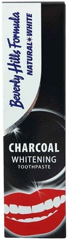Pasta do zębów Beverly Hills Natural White Charcoal Whitening Toothpaste wybielająca z węglem aktywnym 100 ml (5020105003923)
