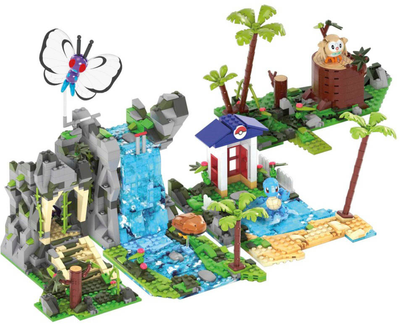 Klocki konstrukcyjne Mattel Mega Pokemon The Great Jungle Goda 1362 elementy (194735073092)