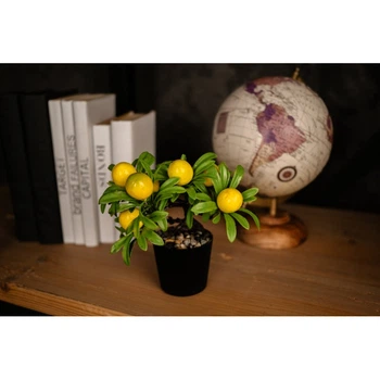 Штучна квітка в горщику Decoramo, 18*18см, (DC-86) (65741-21)