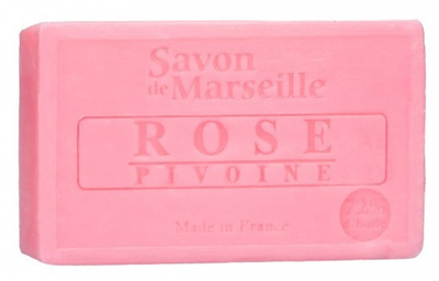 Mydło Le Chatelard Savon de Marseille Róża i Piwonia 100 g (3760076653445)