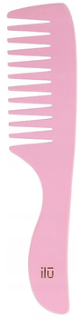 Grzebień do włosów Ilu Bamboo Hair Comb Pink Flamingo (5903018919157)