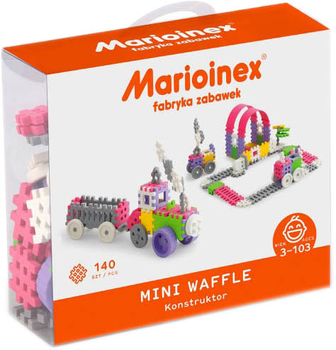 Конструктор Marioinex Mini Waffle для дівчинки 140 деталей (5903033902837)
