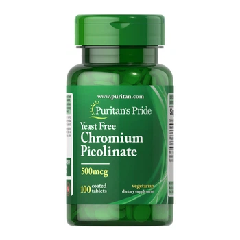 Пиколинат Хрома без дрожжей Chromium Picolinate 500мкг – 100 таб 074312125706