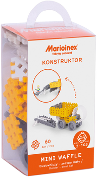 Konstruktor Marioinex Mini Waffle Klocki konstrukcyjne Budowniczy 60 elementów (5903033903841)