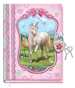Pamiętnik na kłódkę Pulio Pecoware Unicorns (5907543775332)