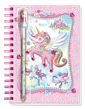 Блокнот на спіралі Pulio Pecoware Unicorn (5907543774298)