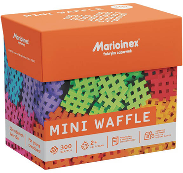 Konstruktor Marioinex Mini Waffle 300 elementów (5903033902189)