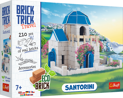 Konstruktor Trelf Brick Trick Santorini 210 elementów (5900511616118)