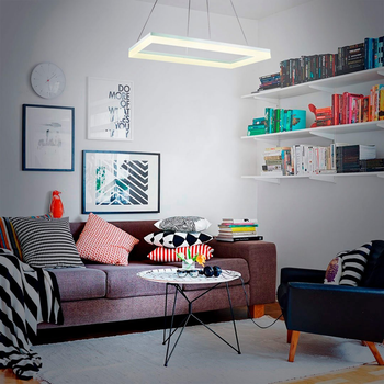 Люстра светодиодная Honey Light 9D-060R-66WH Біла