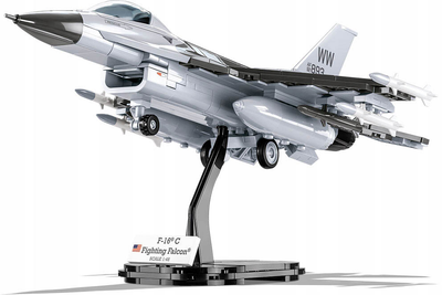 Klocki konstrukcyjne Cobi F-16C Fighting Falcon 415 elementów (5902251058135)