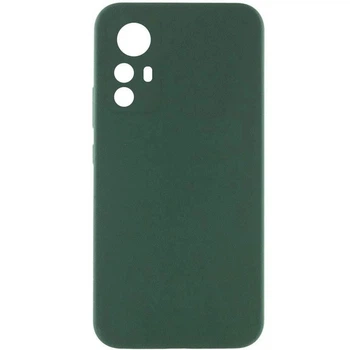 Чехол Fiji Full Soft Premium для Xiaomi Redmi Note 12S противоударный бампер с микрофиброй Dark Green