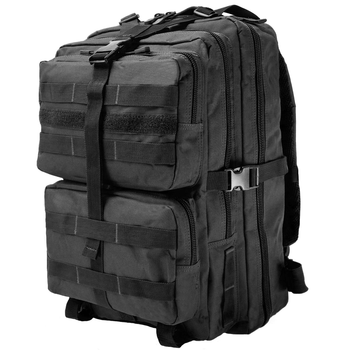 Рюкзак тактичний Semi Line штурмовий рюкзак 38 л Чорний (A3047-1)