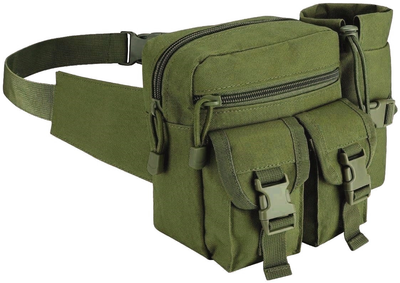 Тактическая поясная, набедренная сумка 15х18х6,5 см Edibazzar Хаки (2000002731313)
