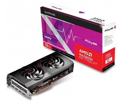 Відеокарта AMD Radeon RX 7700 XT 12GB GDDR6 Pulse Gaming Sapphire (11335-04-20G)