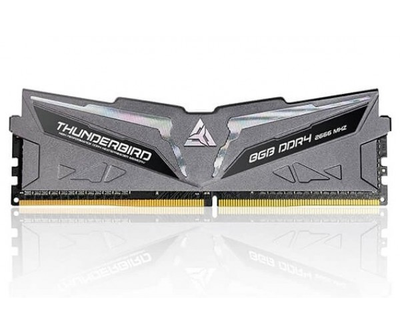 Пам'ять 8Gb DDR4, 2666 MHz, Arktek Thunderbird, Black, 19-19-19-43, 1.2V, з радіатором (AKD4S8P2666H)