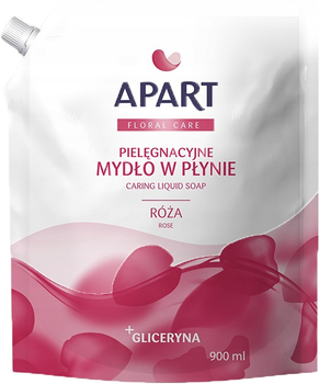 Mydło Apart Natural Floral Care pielęgnacyjne w płynie róża 900 ml (5900931028881)