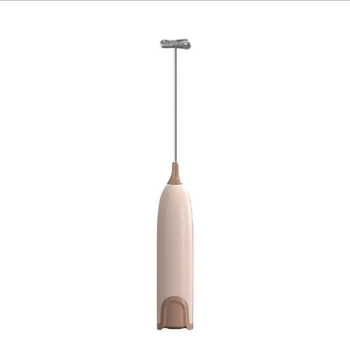 Электрический вспениватель молока Капучинатор Lecot 1501 Milk Frother Бежевый