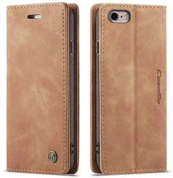 Чохол книжка Caseme з магнітом для iPhone 7 / 8 коричневий гаманець