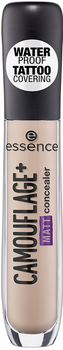 Korektor Essence Camouflage+ Matt Concealer wodoodporny w płynie 20 Light Ivory 5 ml (4059729038340)