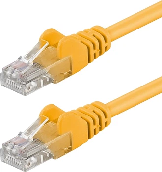 Patchcord Intellinet Cat 6 UTP 0.5 m Yellow (766623342339)