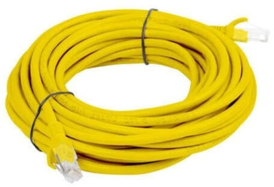 Patchcord Lanberg UTP Cat 6 5 m Yellow (5901969409130)