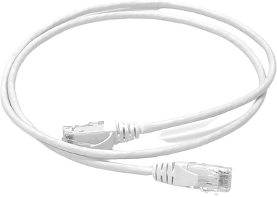 Патч-корд Lanberg UTP Cat 6 2 м White (5901969421262)