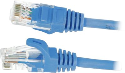 Patchcord Lanberg UTP Cat 5e 0.25 m Blue (5901969422511)