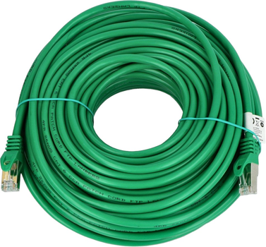 Patchcord Lanberg FTP Cat 6 30 m Green (5901969428001)