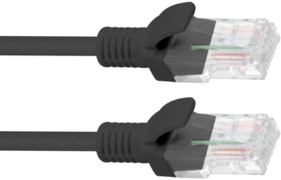 Патч-корд Lanberg UTP Cat 6 10 м Black (5901969434392)