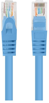 Patchcord Lanberg UTP Cat 5e 3 m Blue (5901969435573)