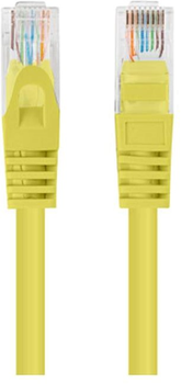 Patchcord Lanberg UTP Cat 5e 3 m Yellow (5901969435610)