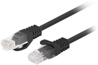 Патч-корд Lanberg UTP Cat 6 0.5 м Black (5901969435771)