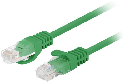 Патч-корд Lanberg UTP Cat 6 3 м Green (5901969436051)