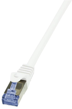Patchcord LogiLink Cat 6a S/FTP 15 m White (4052792020137)